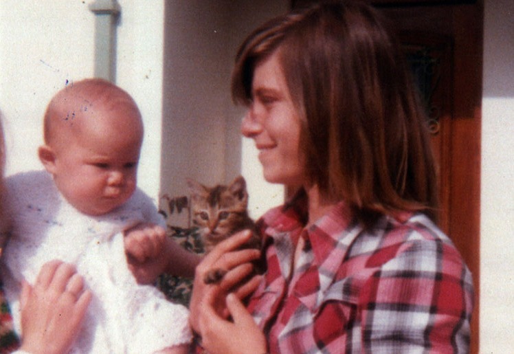 Trudi Hlaczik junto a su hija Claudia