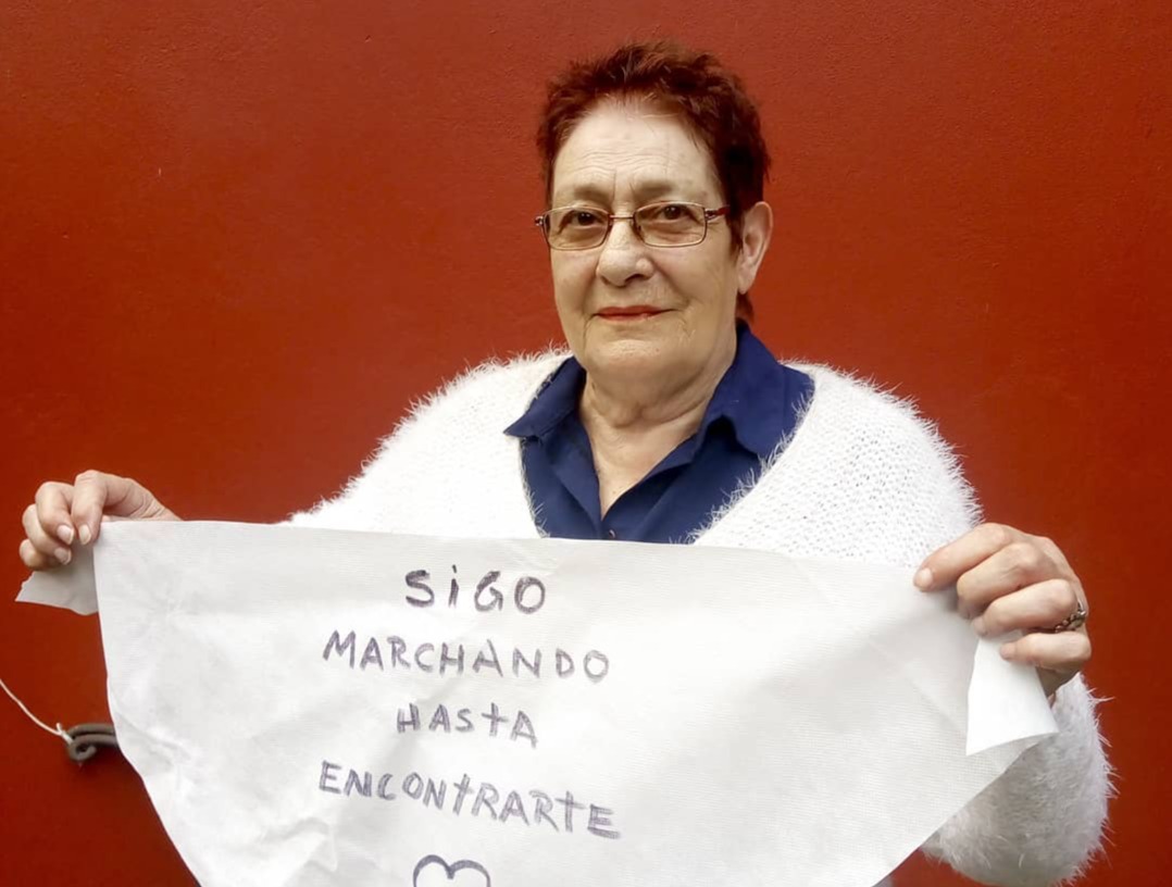 El adiós a la Abuela marplatense Ledda Barreiro, que partió sin el abrazo de su nieto