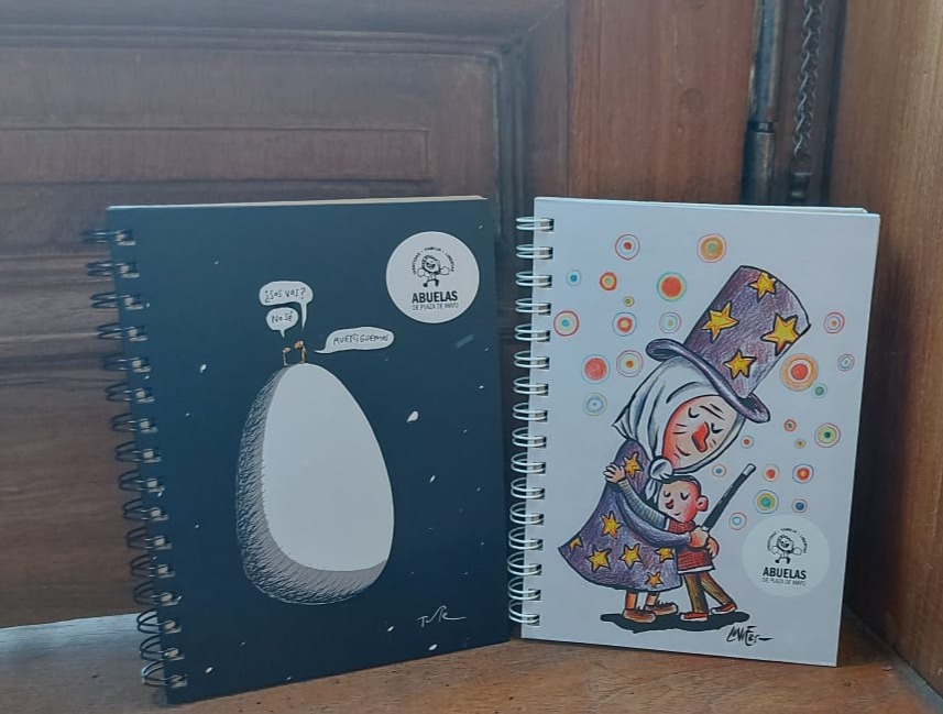 ¡En junio sumate a ser donante mensual de Abuelas y llevate un cuaderno de regalo!