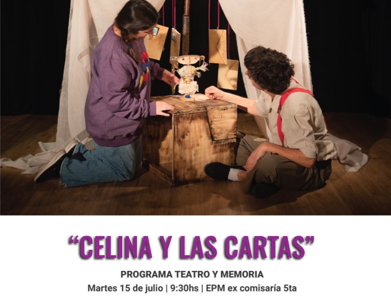 Seguimos con las funciones de Teatro y Memoria en La Plata