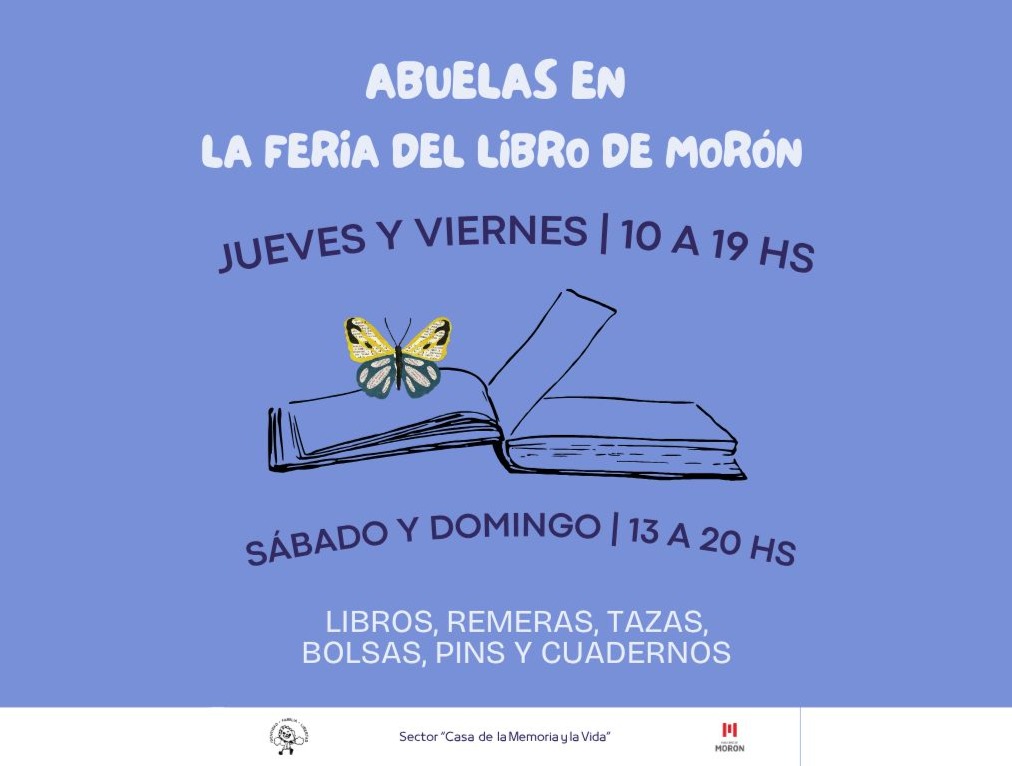 Abuelas en la Feria del Libro de Morón